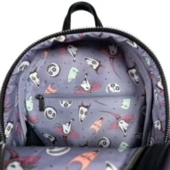 LOUNGEFLY The Nightmare Before Christmas - Lock, Shock And Barrel Bathtub Backpack -Books store 277756542