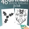 48 Christmas Stencils Templates For Kids -Books store 286522176