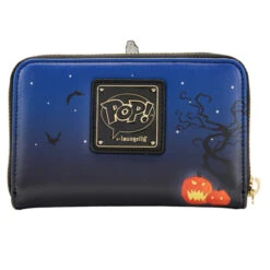 Loungefly: The Nightmare Before Christmas - Jack Skellington House Pop! Glow Zip Purse -Books store 292821044
