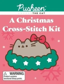 Pusheen: A Christmas Cross-Stitch Kit