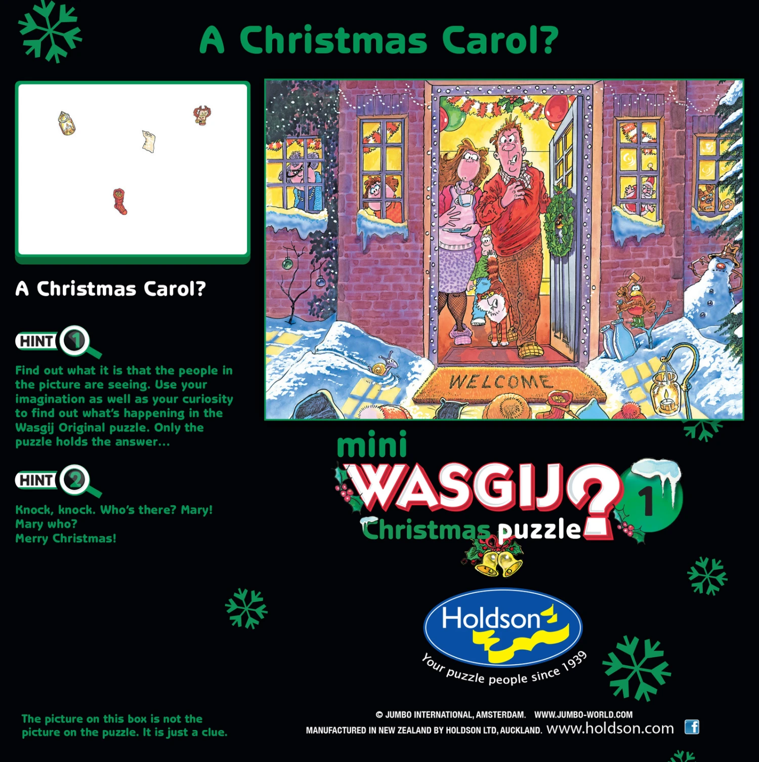 Wasgij? Christmas #1 - A Christmas Carol (100pc Jigsaw) 5 Wasgij? Christmas #1 - A Christmas Carol (100pc Jigsaw) - Image 4